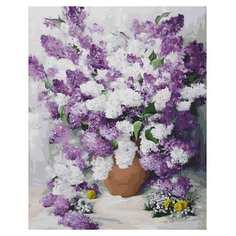 Белоснежка Картина по номерам "Персидская сирень" 40х50 см (921-АВ)