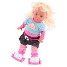 Кукла KING TIME Катание на роликах 35 см KT6200E