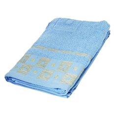Belezza Полотенце Престиж банное 70х130 см голубой