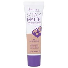 Rimmel Тональный мусс Stay Matte, 30 мл, оттенок: 201 Classic Beige