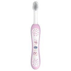 Зубная щетка Chicco с 6 месяцев, розовый