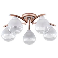 Люстра Максисвет Еврокаркасы 1-3020-5-mattFG+WH E27, E27, 300 Вт