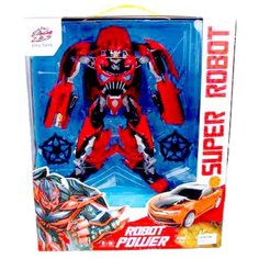 Робот-трансформер Ziyu Toys Робот-машина L015-27 красный
