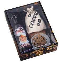 Подарочная корзина Фабрика Счастья Кофейный 4377655