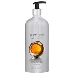 Гель для душа Greenland Fruit emotions Coconut-tangerine, 600 мл