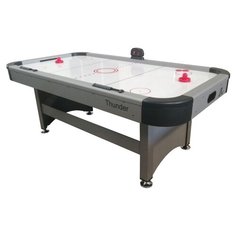 Игровой стол для аэрохоккея DFC Thunder DS-AT-06 серый/черный