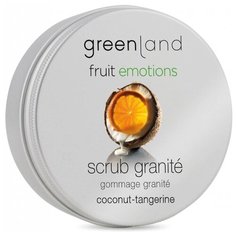 Greenland скраб-щербет Fruit Emotions Coconut-Tangerine Кокос-Мандарин 200 мл