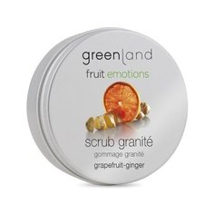 Greenland Скраб-щербет для тела Greenland Fruit emotions Грейпфрут-имбирь 200 мл