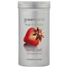 Greenland Скраб-соль для тела Greenland Fruit emotions Лайм-ваниль 400 г
