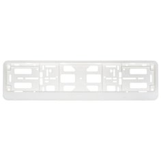 Рамка для номера Триада Classic белый