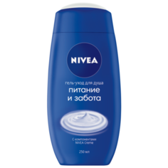 Крем-гель для душа Nivea Питание и забота, 250 мл