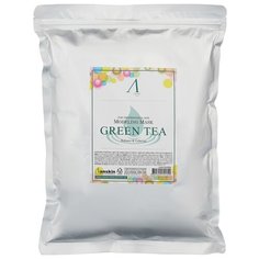 Anskin маска альгинатная Green Tea успокаивающая, 1000 г