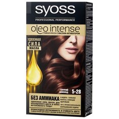 Syoss Oleo Intense Стойкая краска для волос, 5-28 Горячий Шоколад