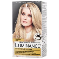Schwarzkopf Luminance Роскошные блонды Стойкая краска для волос, 10.2, Ангельский блонд