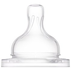 Соска Philips AVENT Classic+ силиконовая 6м+ 2шт. SCF634/27 бесцветный