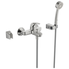 Смеситель для ванны с душем Oras Polara 1448Y однорычажный лейка в комплекте хром