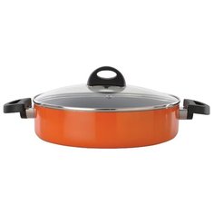 Сотейник BergHOFF Eclipse 3700161 26 см, с крышкой, оранжевый/черный