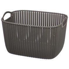 CURVER Корзина Knit 30x40x23см коричневый