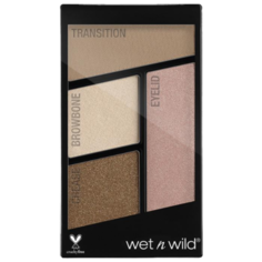 Wet n Wild Палетка теней для век Color Icon Eyeshadow Quad walking on eggshells