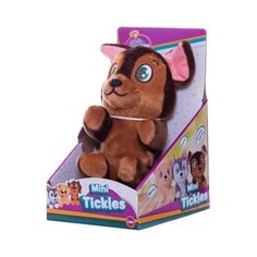 Интерактивная мягкая игрушка IMC Toys Mini Tickles Щенок коричневый