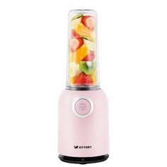 Стационарный блендер Kitfort KT-1363-1 Shake & Take, розовый