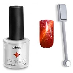 Набор для маникюра Runail магнит и гель-лак Cat’s eye