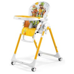 Стульчик-шезлонг Peg-Perego Prima Pappa Follow Me ПВХ fox & friends