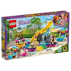 Конструктор LEGO Friends 41374 Вечеринка Андреа у бассейна