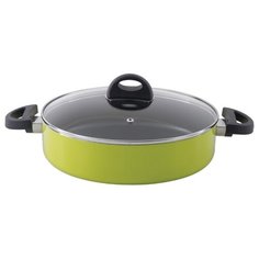 Сотейник BergHOFF Eclipse Lime 3700087 26 см, с крышкой, зеленый
