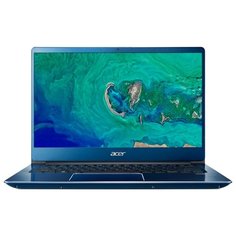Ноутбук Acer SWIFT 3 (SF314-54-84NS) (Intel Core i7 8550U 1800 MHz/14"/1920x1080/8GB/256GB SSD/DVD нет/Intel UHD Graphics 620/Wi-Fi/Bluetooth/Linux) NX.GYGER.001 синий
