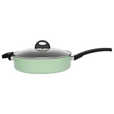 Сотейник BergHOFF Eclipse 3700107 26 см, с крышкой, светло-зеленый