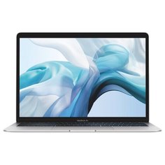 Ноутбук Apple MacBook Air 13 дисплей Retina с технологией True Tone Mid 2019 (Intel Core i5 8210Y 1600 MHz/13.3"/2560x1600/8GB/256GB SSD/DVD нет/Intel UHD Graphics 617/Wi-Fi/Bluetooth/macOS) MVFL2RU/A серебристый