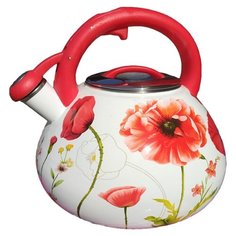 Чудесница Чайник со свистком ЭЧ-3502 3,5 л маки