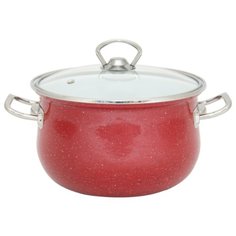 Кастрюля Savasan Бордо 3,7тл, красный