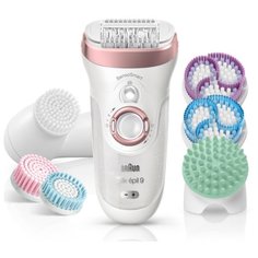 Эпилятор Braun 9-970 Silk-epil 9 SkinSpa SensoSmart белый/розовое золото