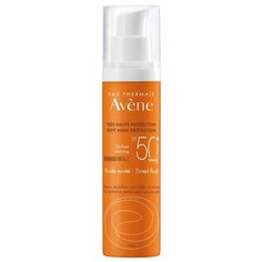 AVENE флюид с тонирующим эффектом без отдушек, SPF 50, 50 мл