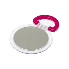 Зеркало косметическое настольное Dewal Beauty MR113 белый/красный