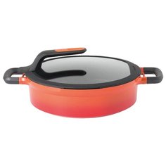 Сотейник BergHOFF Gem 2307407 28 см, с крышкой, оранжевый