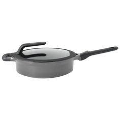 Сотейник BergHOFF Gem grey 2307421 28 см, с крышкой, серый