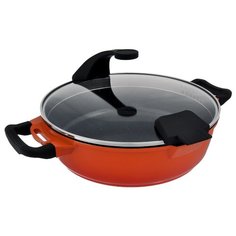 Сотейник BergHOFF Virgo Orange 2304150 28 см, с крышкой, оранжевый