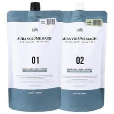 Lador Средство для выпрямления поврежденных волос Aura Volume Magic - Damaged, 1000 мл, 2 шт. Lador