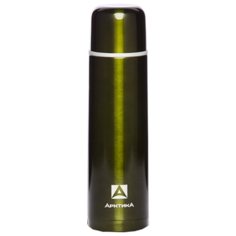 Классический термос Арктика 102-1000 (1 л) болотный