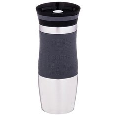 Термокружка Agness 709 (0,38 л) стальной/серый