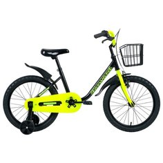 Детский велосипед FORWARD Barrio 18 (2019) черный (требует финальной сборки)