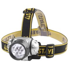 Налобный фонарь STAYER STANDARD 56572 серебристый