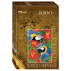 Пазл Step puzzle Бархатная коллекция Попугаи (79520), 1000 дет.