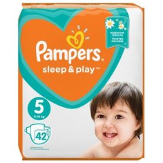 Pampers подгузники Sleep&Play 5 (11-16 кг) 42 шт.