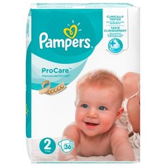 Pampers подгузники ProCare 2 (3-6 кг) 36 шт.