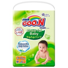 Goo.N трусики Сheerful Baby M (6-11 кг) 58 шт. Goon