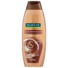 Palmolive шампунь + кондиционер Натурэль 2 в 1 Против выпадения волос с кератином и маслом ши для слабых и ломких волос 380 мл